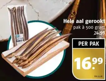 Poiesz Hele aal gerookt aanbieding