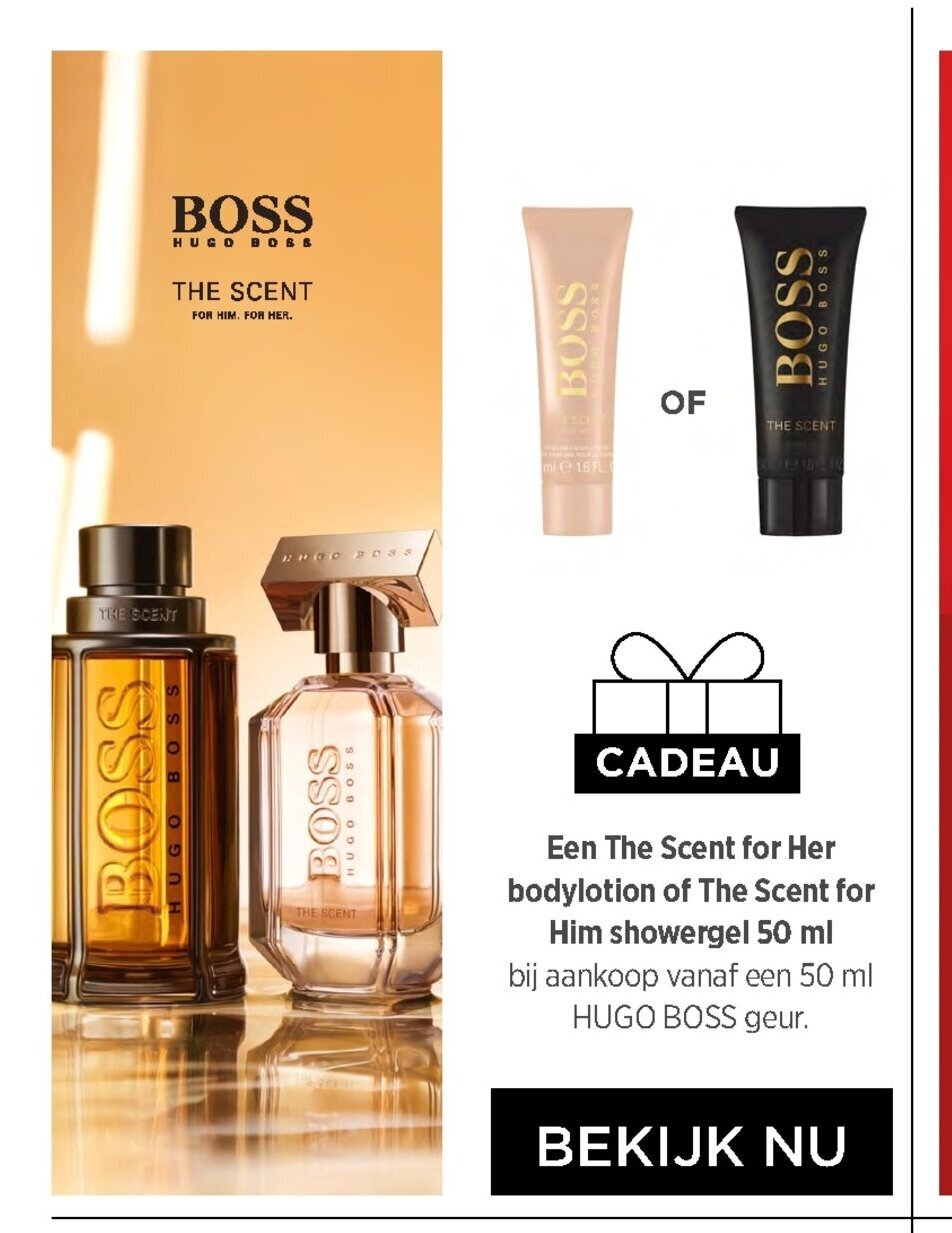 Hugo Boss The Scent 50ml aanbieding bij ICI Paris XL