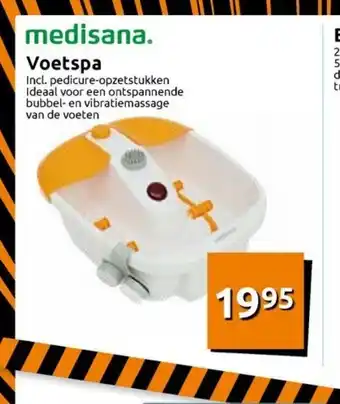 Action Medisana Voetspa aanbieding