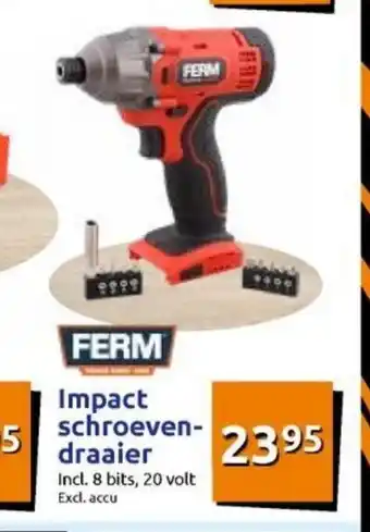 Action Ferm Impact Schroevendraaier aanbieding