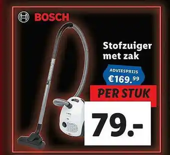 Lidl Bosch Stofzuiger Met Zak aanbieding