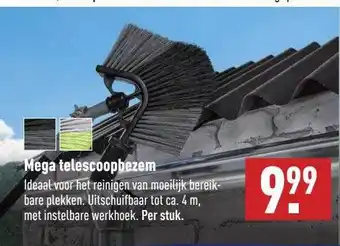 ALDI Mega Telescoopbezem aanbieding