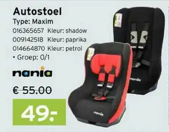 Heuts Autostoel Maxim aanbieding