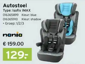 Heuts Autostoel Isofix Imax aanbieding