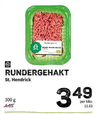 Ekoplaza Rundergehakt St. Hendrick 300g aanbieding