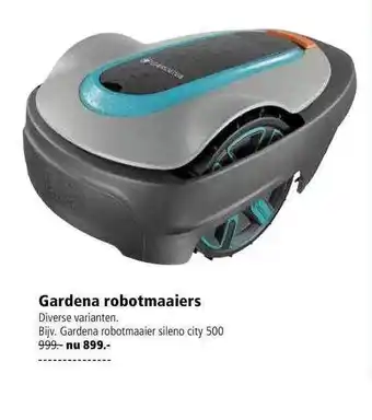 Welkoop Gardena Robotmaaiers aanbieding