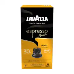Koffievoordeel.nl Lavazza Espresso Maestro Lungo - 30 Koffiecups aanbieding