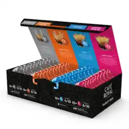 Koffievoordeel.nl Café Royal Variety Box - 40 Professional Office Pads aanbieding