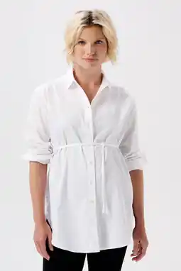 Wehkamp Noppies zwangerschaps- en voedingsblouse Arles wit aanbieding
