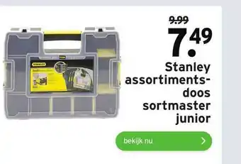 GAMMA Stanley Assortimentsdoos Sortmaster Junior aanbieding