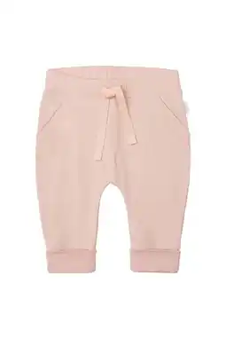Wehkamp Noppies baby baby regular fit broek Naupl lichtroze aanbieding