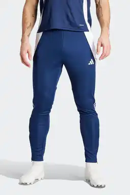 Wehkamp adidas Performance Senior trainingsbroek TIRO 24 donkerblauw/wit aanbieding