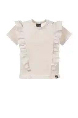 Wehkamp Babystyling baby T-shirt beige aanbieding