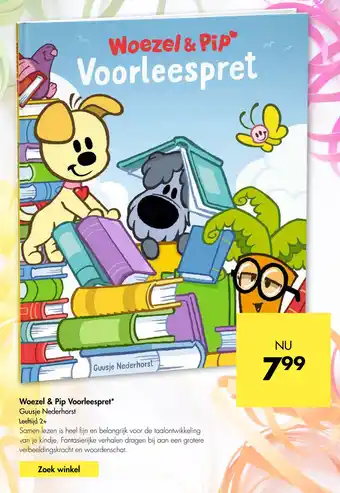 The Read Shop Woezel & pip voorleespret aanbieding