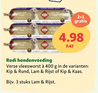 Maxi Zoo Rodi hondenvoeding aanbieding