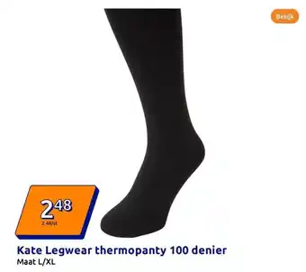 Action Kate Legwear thermopanty 100 denier aanbieding