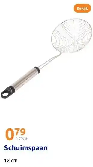 Action Schuimspaan aanbieding