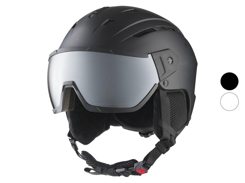 HEAD MOJO VISOR PAW ski- en snowboardhelm met vizier, Paw Patrol design, rood/blauw