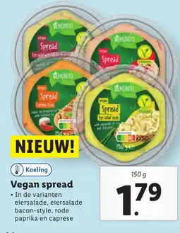 Lidl Vegan spread aanbieding