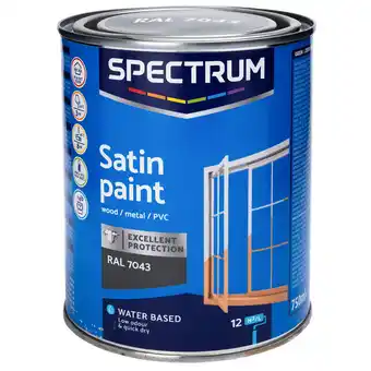 Action Spectrum zijdeglans acryllak aanbieding