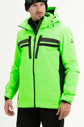 Wehkamp Falcon ski-jack Braven groen aanbieding