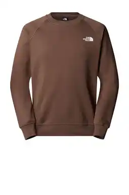 Wehkamp The North Face sweater Raglan Redbox bruin aanbieding