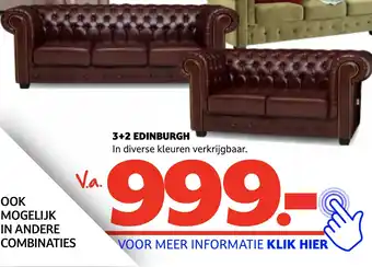 Seats and Sofas 3+2 EDINBURGH aanbieding