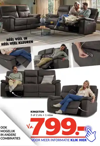 Seats and Sofas KINGSTON aanbieding