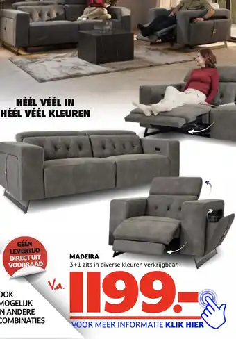 Seats and Sofas MADEIRA aanbieding