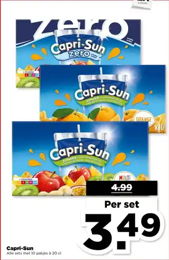 PLUS Capri-Sun aanbieding