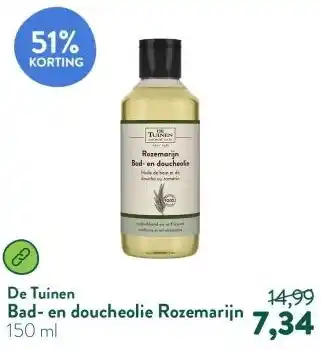 Holland & Barrett Bad- en doucheolie Rozemarijn aanbieding