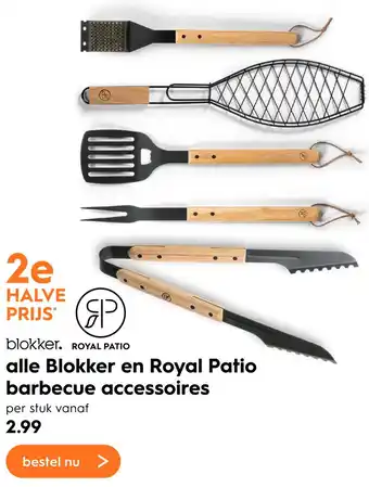 Blokker Alle Blokker en Royal Patio barbecue accessoires aanbieding