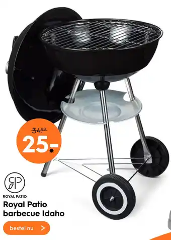 Blokker Royal Patio barbecue Idaho aanbieding