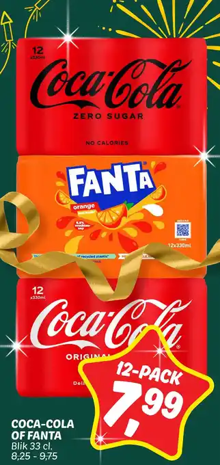 Dekamarkt COCA-COLA OF FANTA aanbieding