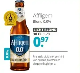 Mitra Affligem blond 0.0% aanbieding