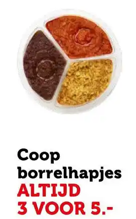 Coop Coop borrelhapies aanbieding