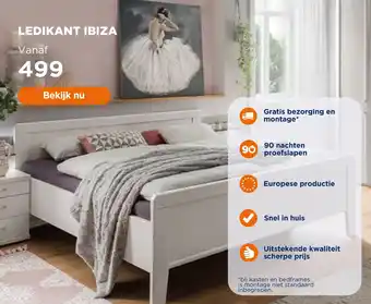 TotaalBED LEDIKANT IBIZA aanbieding