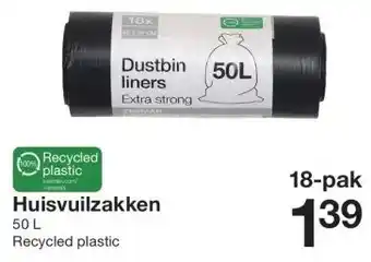 Zeeman Huisvuilzakken aanbieding