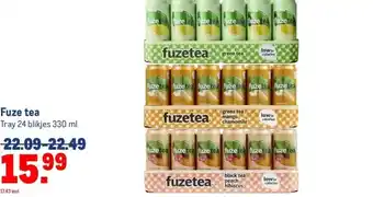 Makro Fuze tea aanbieding