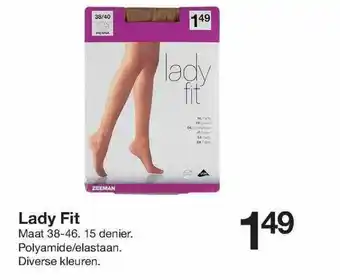 Zeeman Lady Fit aanbieding