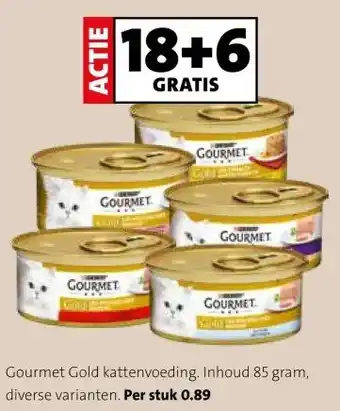 Intratuin Gourmet Gold kattenvoeding. aanbieding