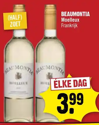 Dirck 3 Beaumontia Moelleux aanbieding