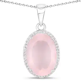 Douglas Rafaela Donata Ketting Sterling zilver Chalcedoon (geverfd) in Zilver aanbieding