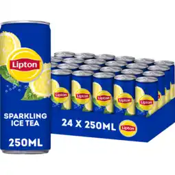 Jumbo Lipton Sparkling Blik 24x250ML aanbieding