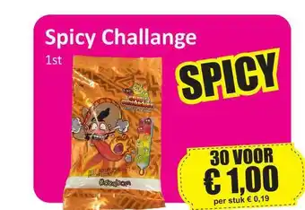 Datum Voordeelshop Spicy Challange aanbieding