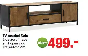 Budget Home Store TV Meubel Solo aanbieding