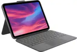 Coolblue Logitech Combo Touch Apple iPad (2022) Toetsenbord Hoes QWERTY aanbieding