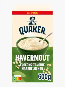 Flink Quaker Havermout XL 600g aanbieding