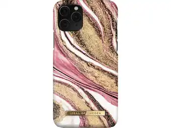 MediaMarkt IDEAL OF SWEDEN iPhone 11 Pro/XS/X Fashion Case Cosmic Pink Swirl aanbieding