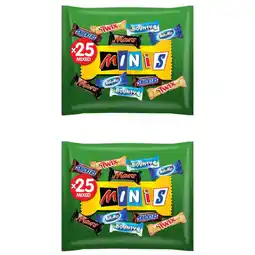 Albert Heijn Mars Minimix repen uitdeelzak 2-pack aanbieding